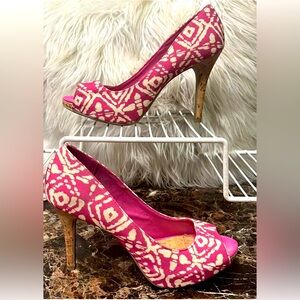 Women’s peep toe heels